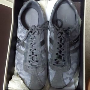 Women's coach tie casual shoes